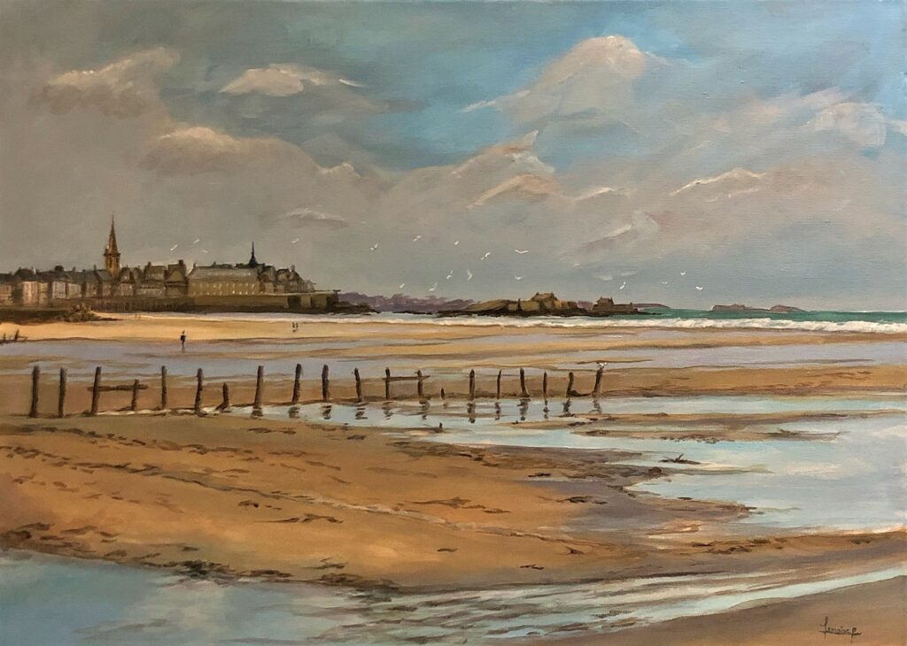 Saint-Malo - La plage du Sillon